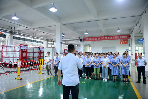 新風(fēng)光百兆級(jí)高壓水冷SVG成功通過中國電科院型式試驗(yàn)檢測(cè)驗(yàn)收